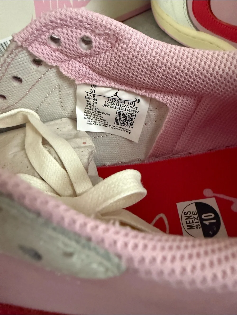 Jordan 1 Low Travis Scott Tropical Pink